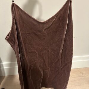VINCE velvet camisole